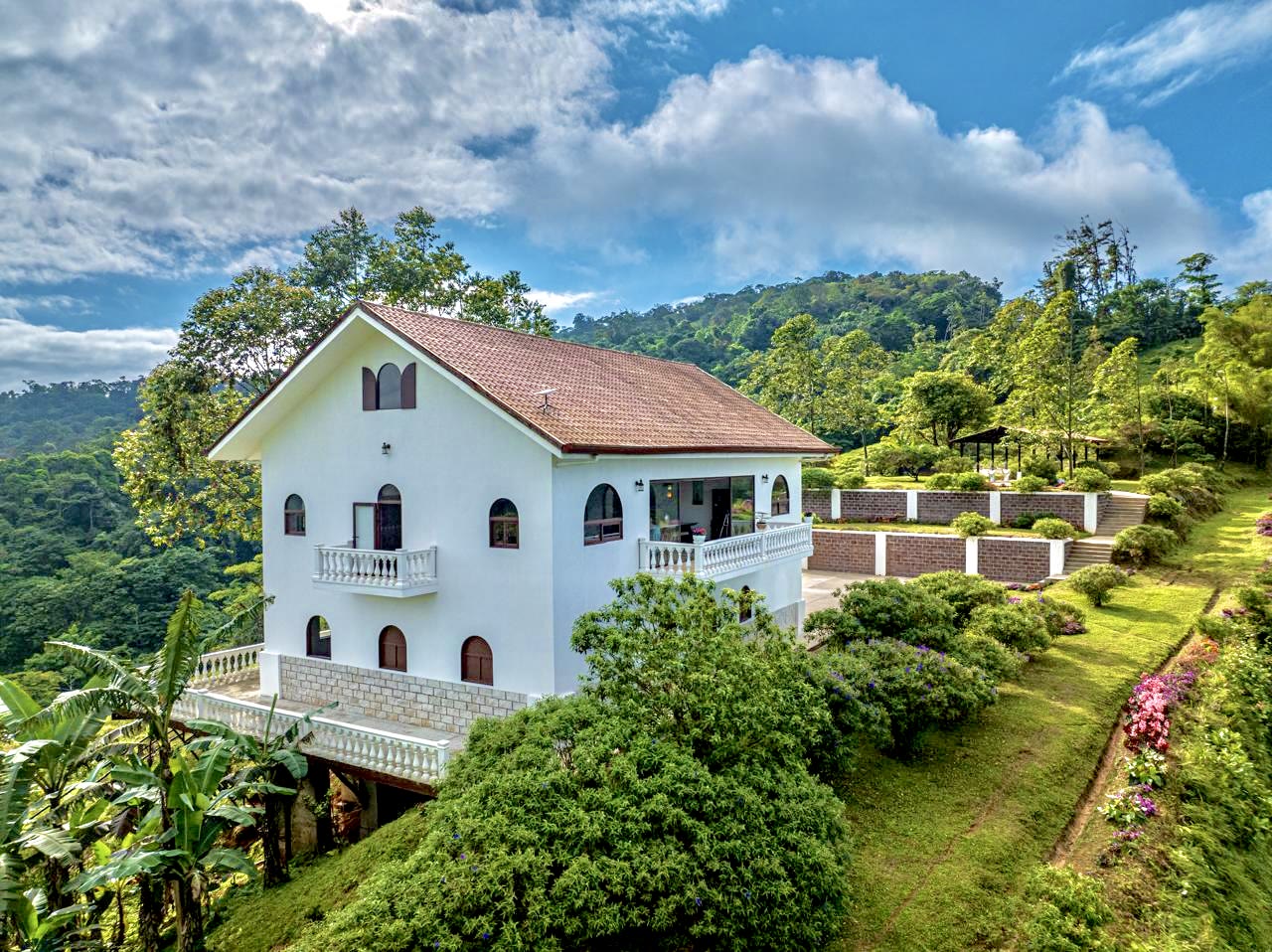 Exterior of the residence