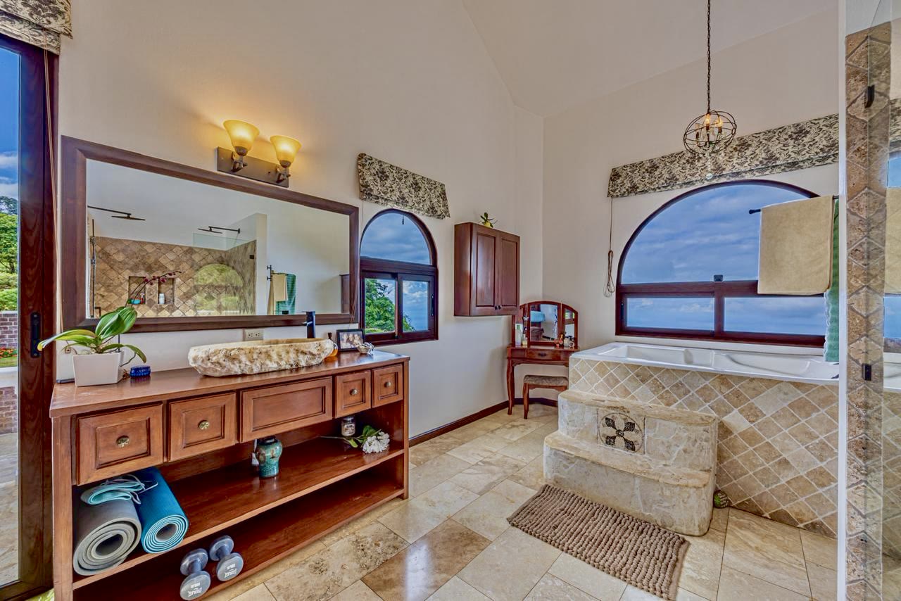 Master bathroom